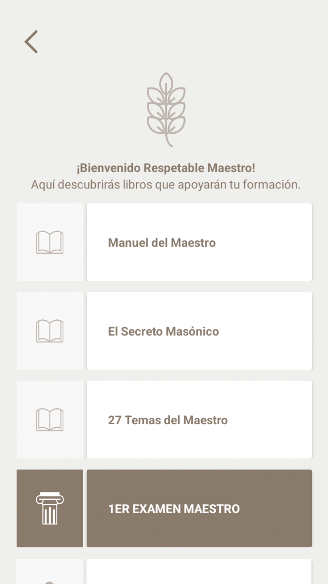 Biblioteca y secretos del grado Maestro Masón en Vitriol App